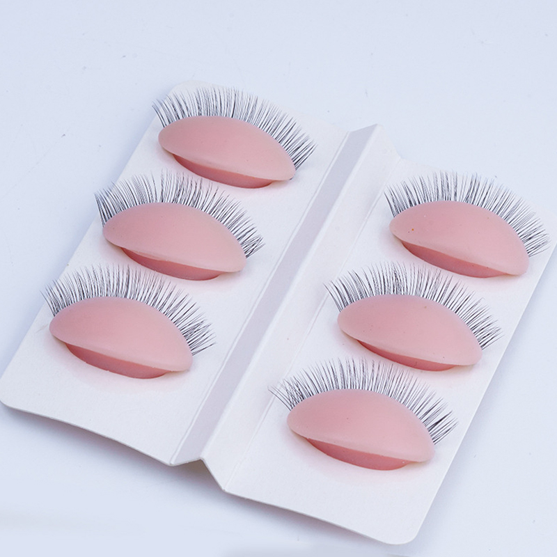 Eyelash Extension Model - 3 пары/компл., сменные накладные ресницы, тренировочная