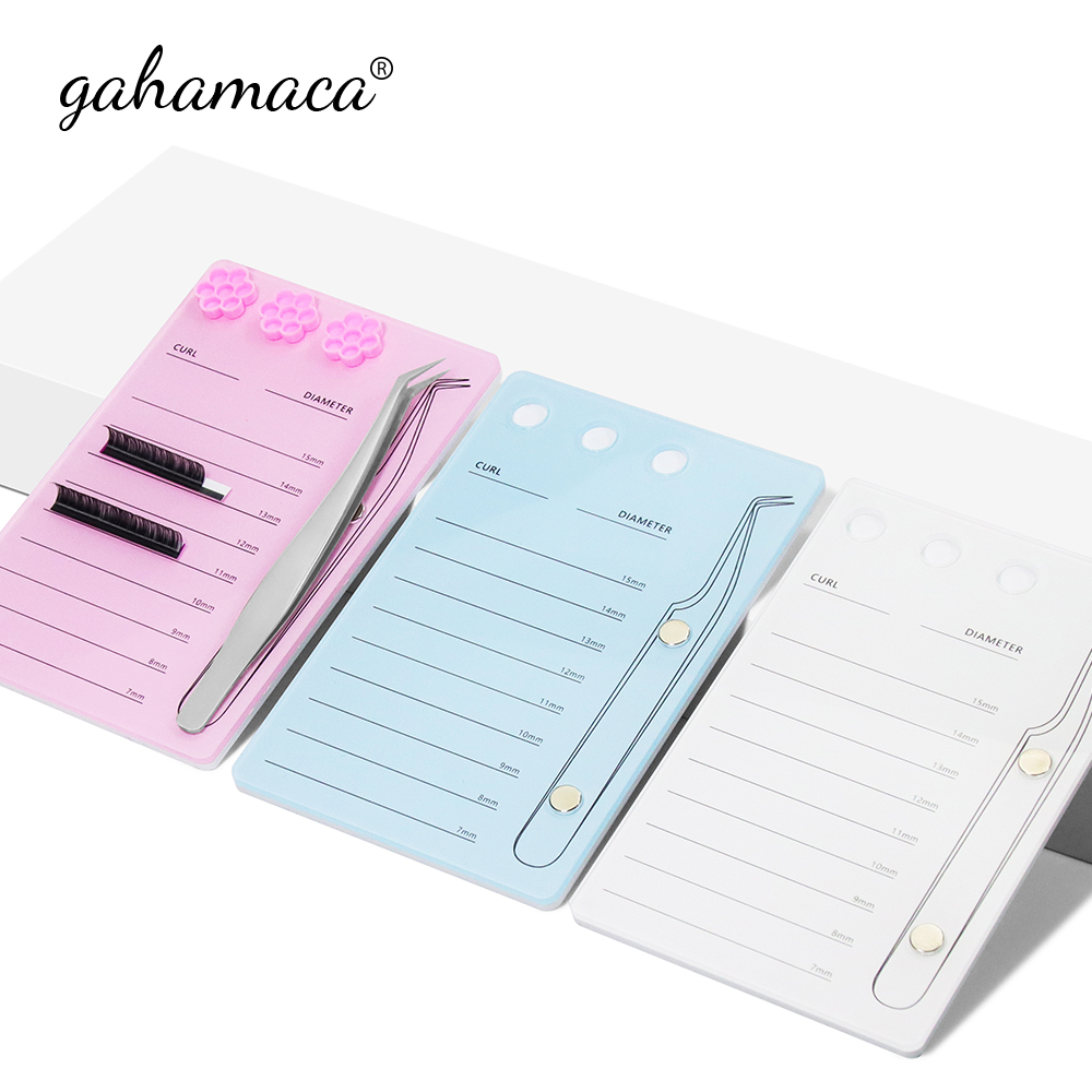 Eyelash Extension Usa - Палитра акриловых планшетов для наращивания ресниц
