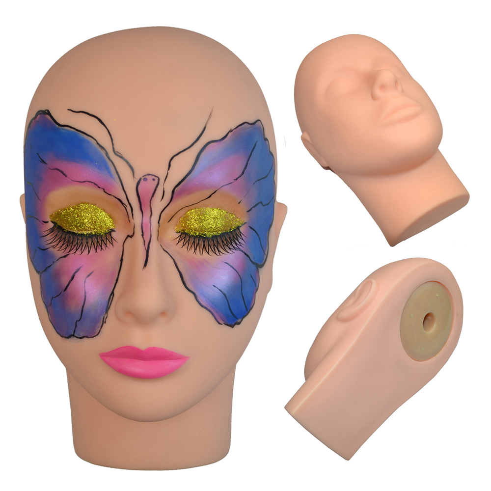 Eyelash Extension Model - Практические головки манекена для наращивания ресниц