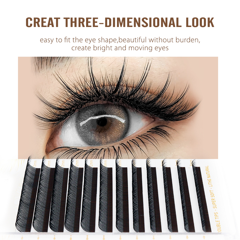 Накладные ресницы NATUHANA 5D  – обзор и цена Eyelash Extension Volume Styles