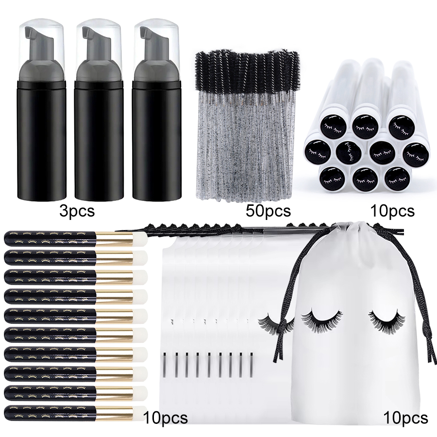 83 шт., набор кистей для бутыл – обзор и цена Eyelash Extension Aftercare