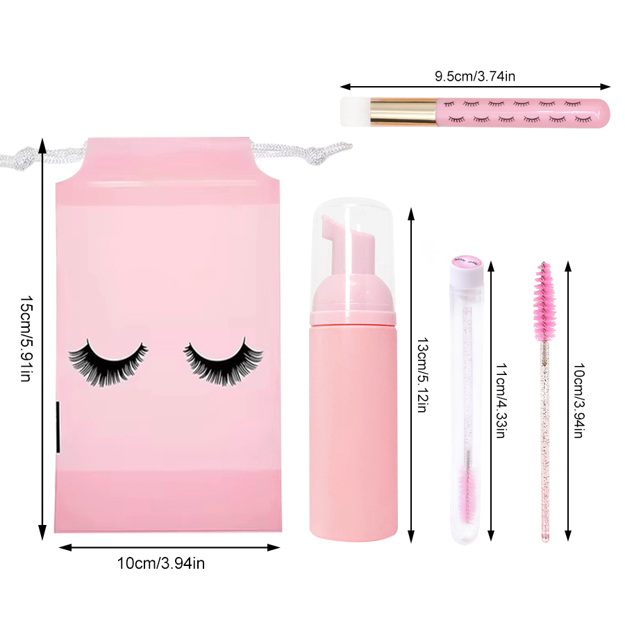83 шт., набор кистей для бутыл – обзор и цена Eyelash Extension Aftercare