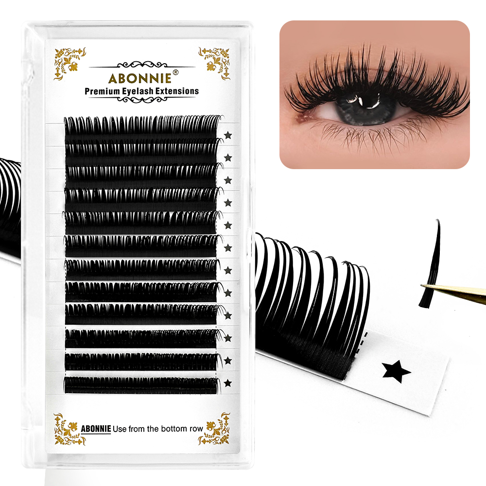 Abonnie Влажные шипы Наращиван – обзор и цена Eyelash Extensions Classic