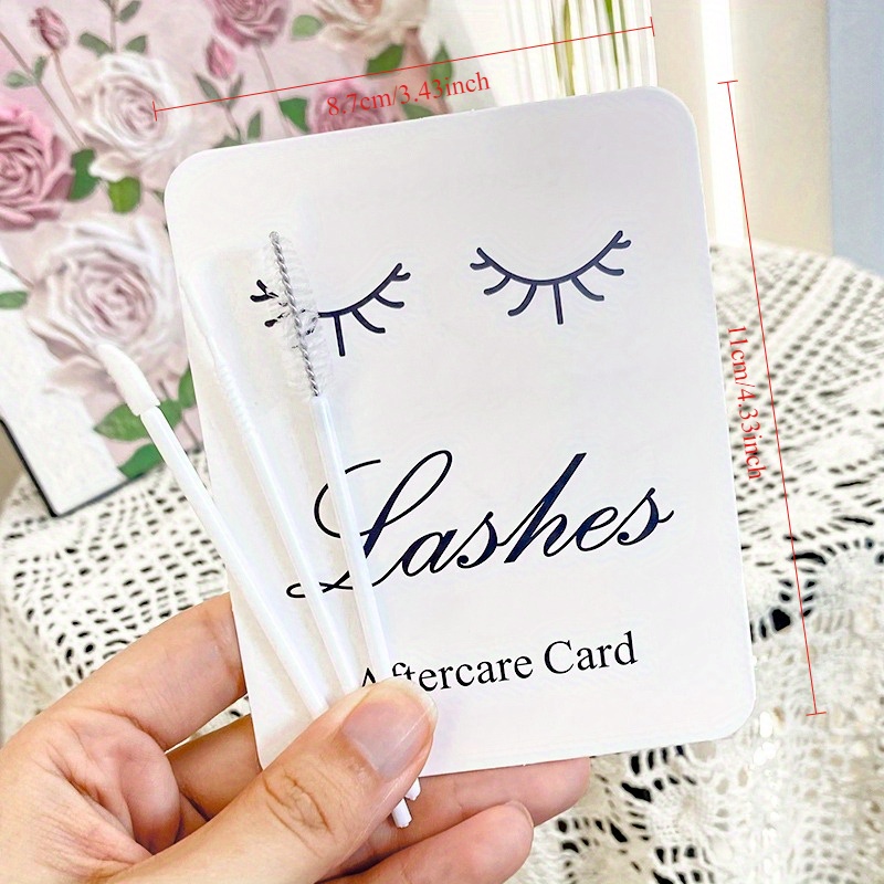 12 шт. наборов для ухода за ре – обзор и цена Eyelash Extension Aftercare