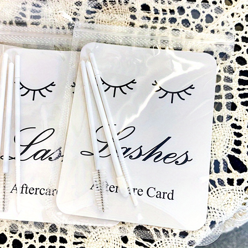12 шт. наборов для ухода за ре – обзор и цена Eyelash Extension Aftercare
