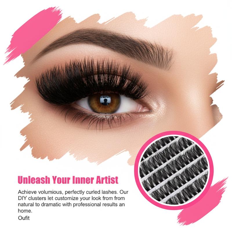 Накладные ресницы-пучки, индив – обзор и цена Eyelash Extension Volume Lashes