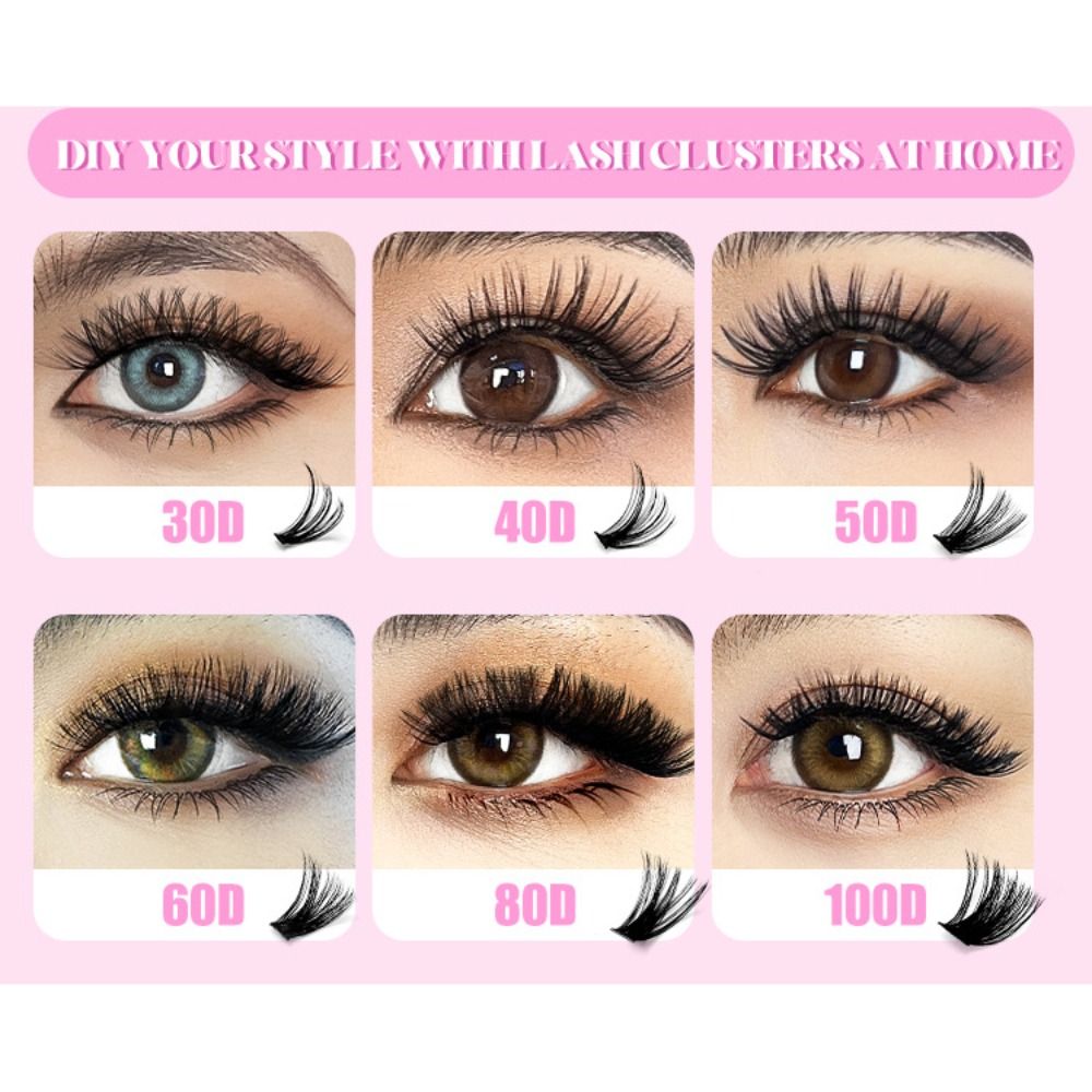 Накладные ресницы длиной 9-16  – обзор и цена Eyelash Extension Volume Lashes