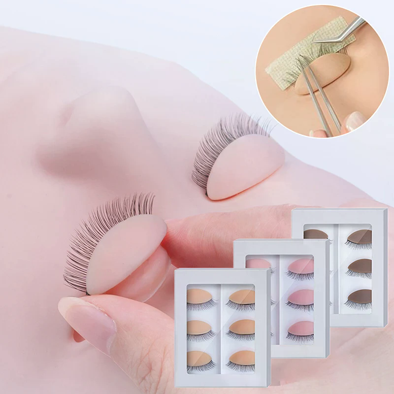 Манекен для практики наращиван – обзор и цена Eyelash Extension Model