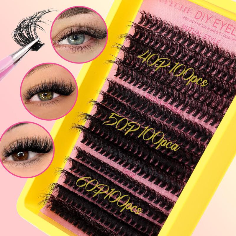 Набор накладных ресниц: индиви – обзор и цена Eyelash Extension Volume Lashes