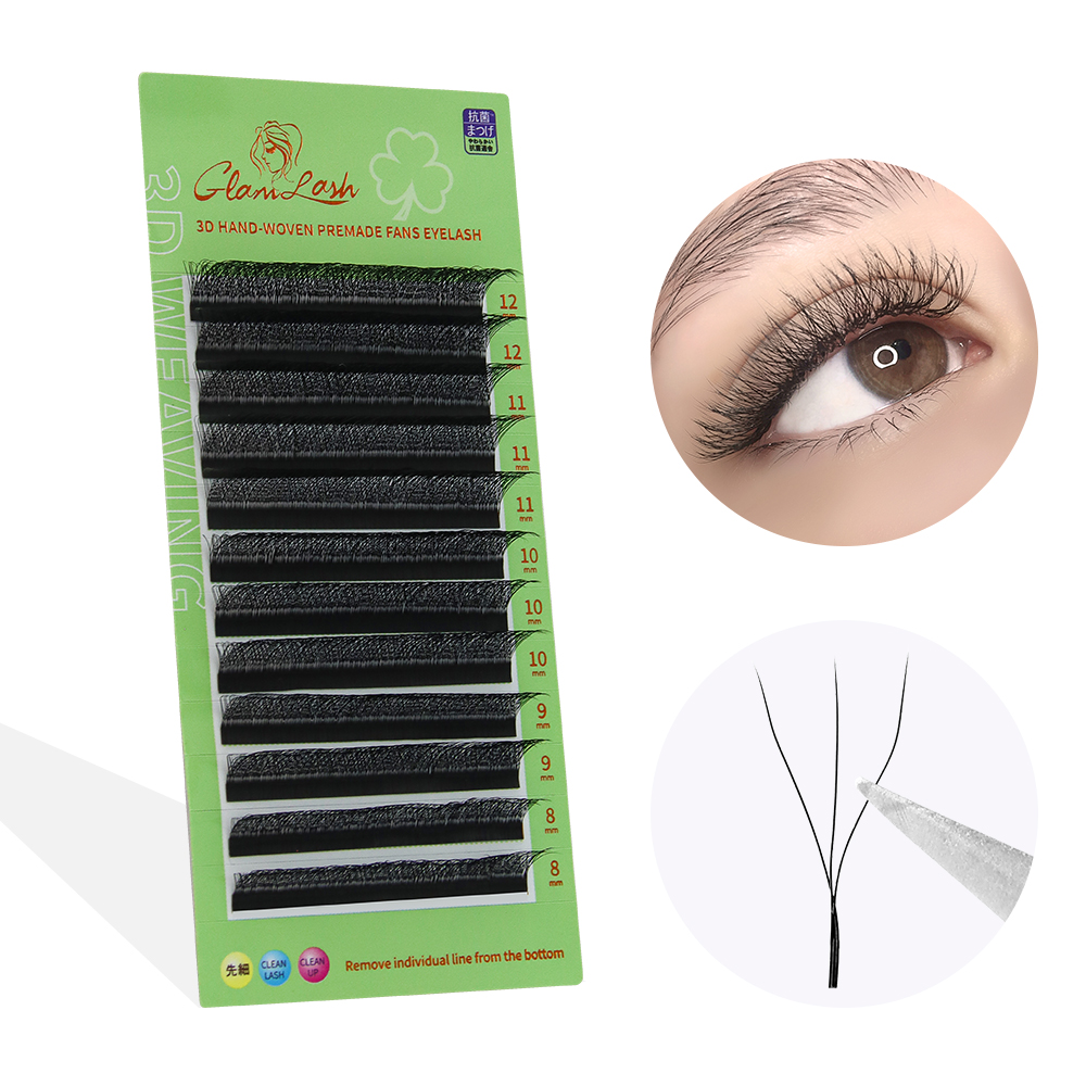 GLAMLASH W Форма Наращивание р – обзор и цена Eyelash Extension Volume Styles