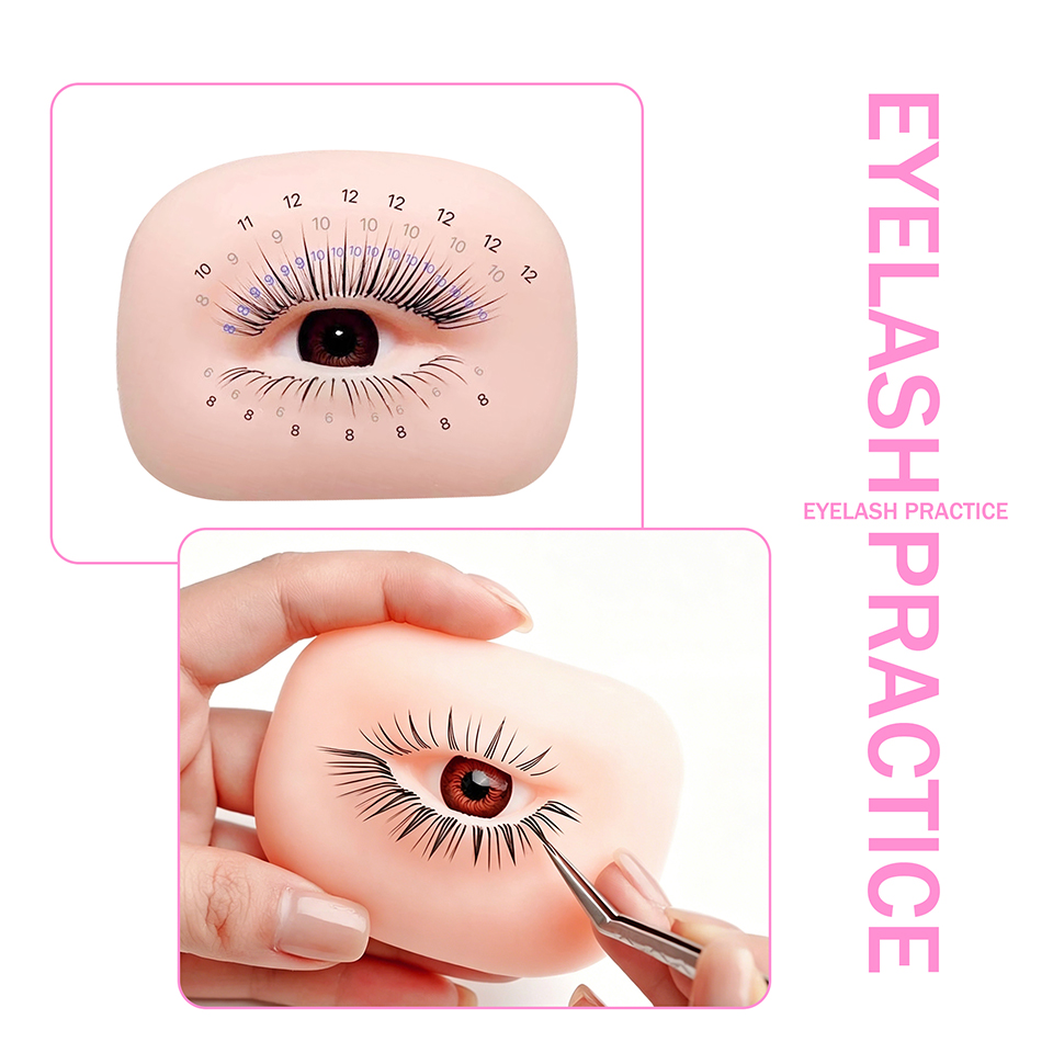 Манекен для тренировки по нара – обзор и цена Eyelash Extension Model