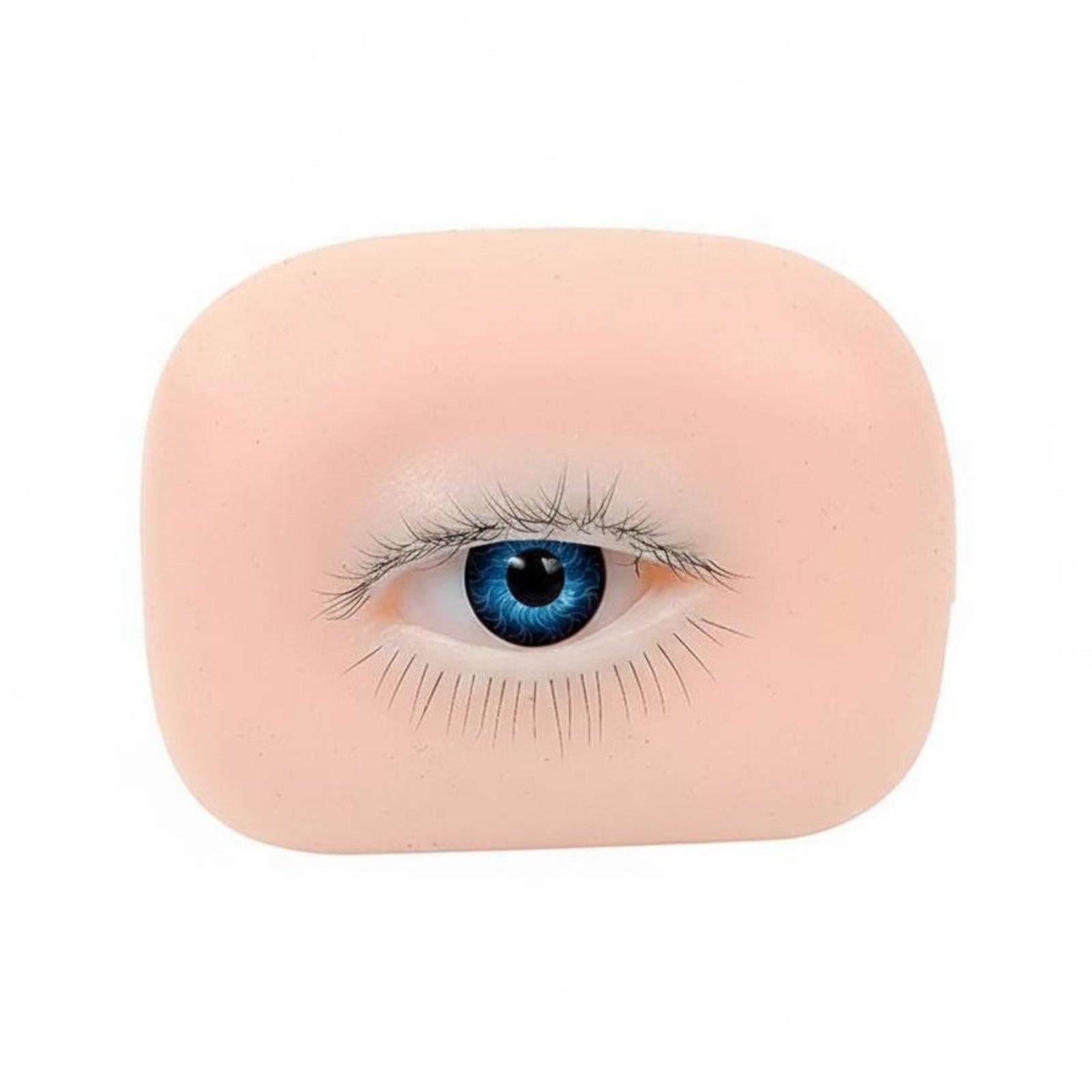 Силиконовая модель для практик – обзор и цена Eyelash Extension Model